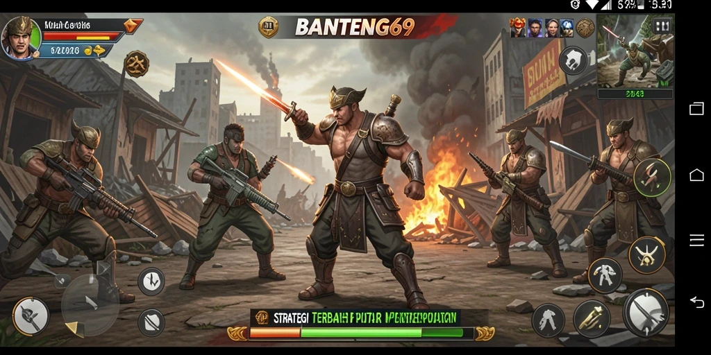 Tampilan gameplay BANTENG69 yang seru dan mendebarkan.
