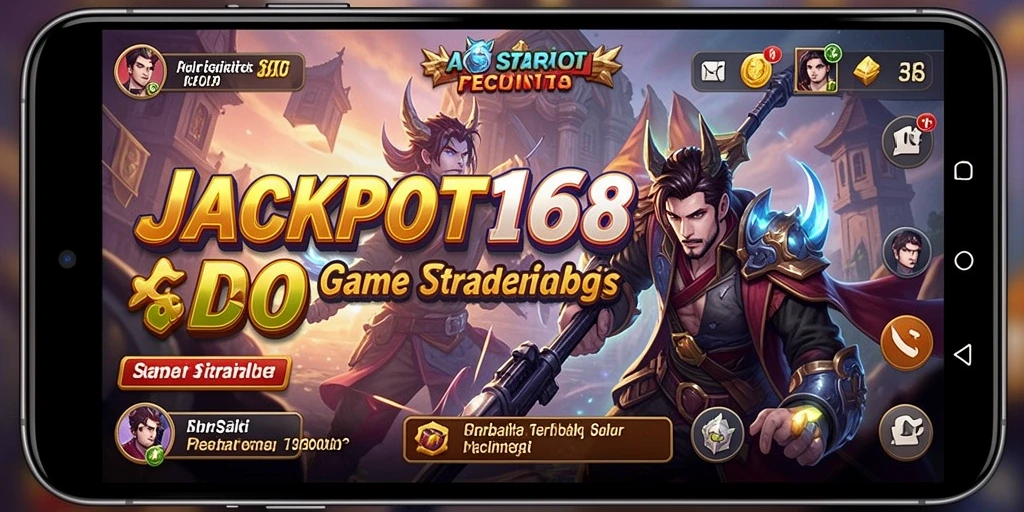 Tampilan menarik dari gameplay JACKPOT168 yang penuh strategi.