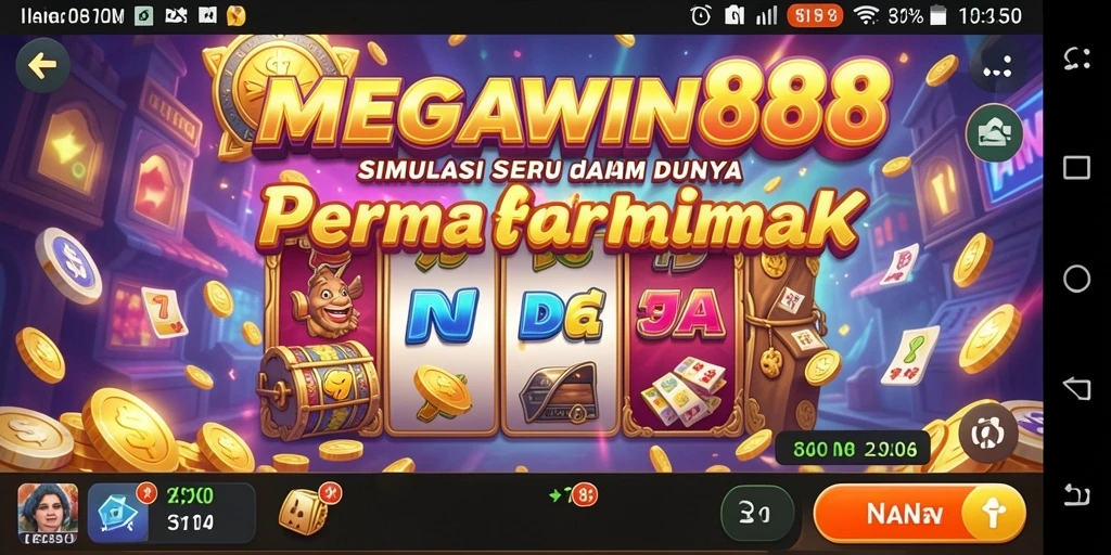 Tampilan gameplay MEGAWIN888 yang menarik dan interaktif.