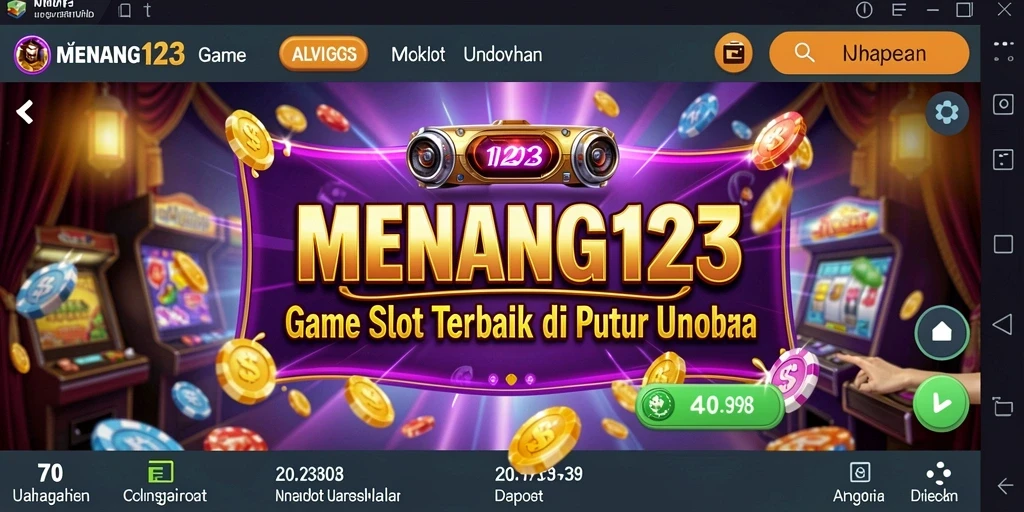 Tampilan gameplay menawan dari MENANG123 yang menghadirkan keseruan Slot.