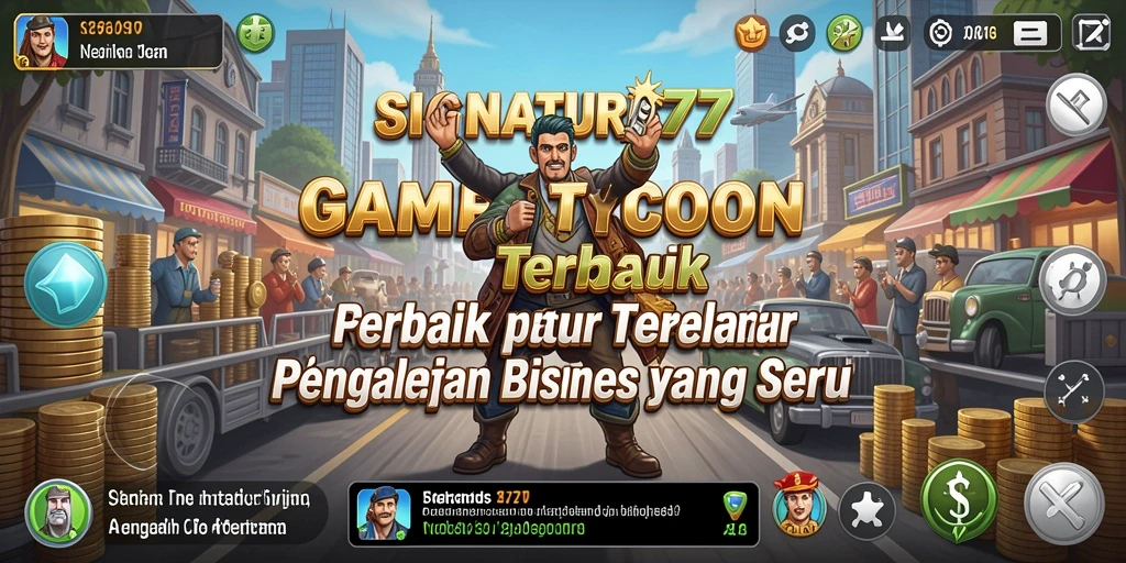 Gameplay <strong>SIGNATURE77</strong> yang menarik dalam mengelola usaha.