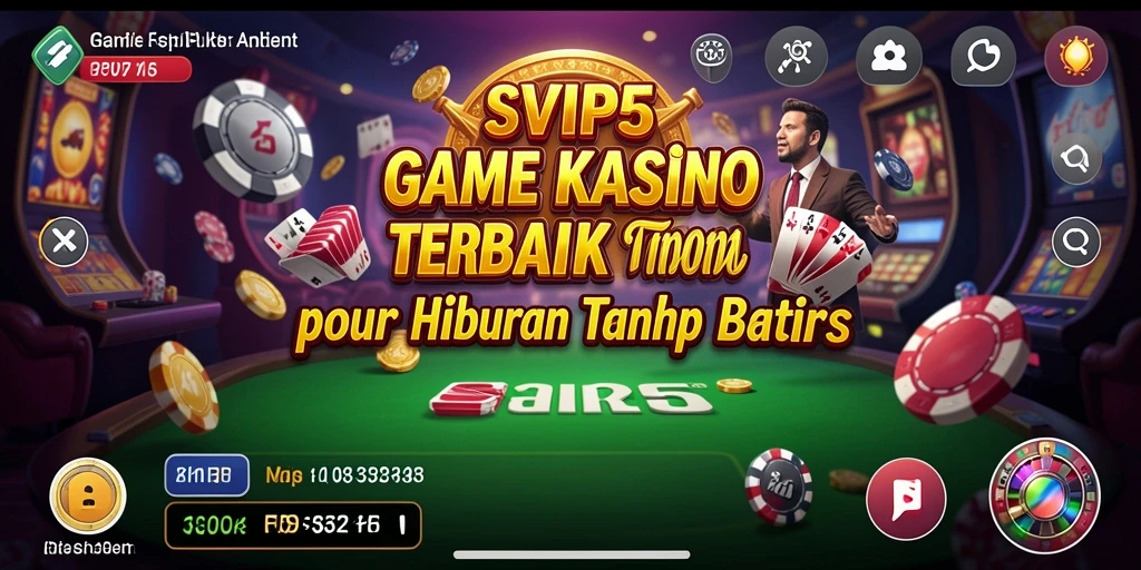 Screenshot yang menunjukkan gameplay menarik dari SVIP5 di Kasino.