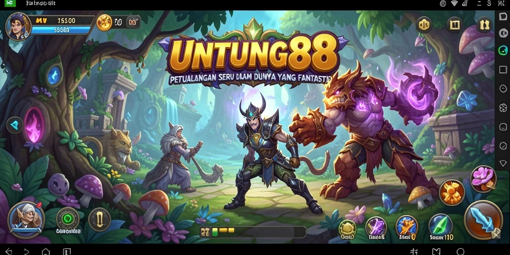 Screenshot gameplay UNTUNG88 menampilkan petualangan seru di dunia yang menakjubkan.